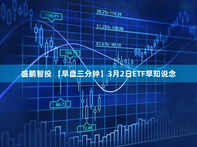 盛鹏智投 【早盘三分钟】3月2日ETF早知说念
