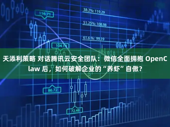 天添利策略 对话腾讯云安全团队：微信全面拥抱 OpenClaw 后，如何破解企业的“养虾”自傲？