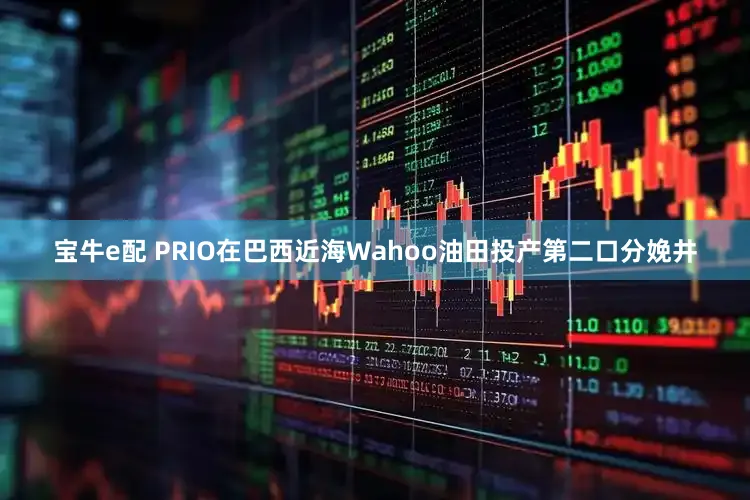 宝牛e配 PRIO在巴西近海Wahoo油田投产第二口分娩井