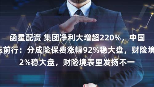 函星配资 集团净利大增超220%,中国太平2025顶压前行:分成险保费涨幅92%稳大盘,财险境表里发扬不一
