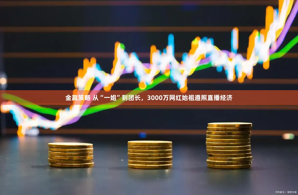 金赢策略 从“一姐”到团长，3000万网红始祖遵照直播经济