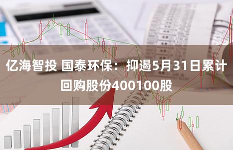 亿海智投 国泰环保：抑遏5月31日累计回购股份400100股